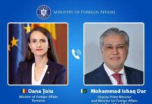 Romania thanks Pakistan for Mediation in Middle East | Sides Discuss Bilateral Cooperation