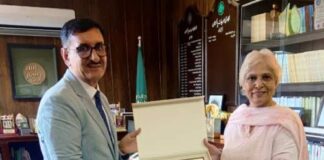 Ambassador Tajikistan Chairperson Academy of Letters Pakistan Discuss Prospects for Joint Literary and Research Initiatives