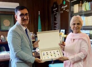 Ambassador Tajikistan Chairperson Academy of Letters Pakistan Discuss Prospects for Joint Literary and Research Initiatives