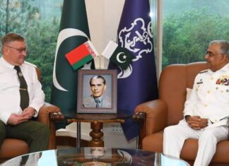 Belarussian Chief of the General Staff and Naval Chief Pakistan Discuss Defense Collaboration