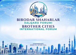 Samarqand Will Bring Together Global Brothers Cities at International Forum