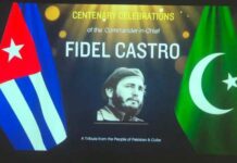 Embassy of Cuba and solidarity organizations launch activities to mark Fidel’s centenary