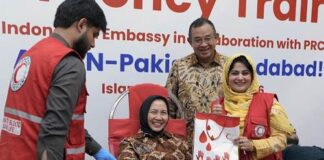 Blood Donation at the Indonesian Embassy Involves More Youth