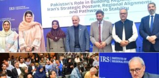 IRS Policy Dialogue: Ambassador Moghaddam for Enhanced Regional Engagement among Pakistan, Iran, Türkiye, Saudi Arabia, and Egypt