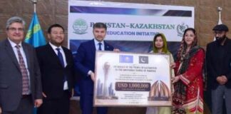 Kazakhstan Contributes $ 1 Million to Pakistan Education Endowment Fund as Instructed by President Tokayev