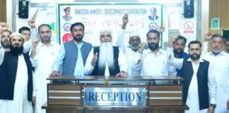 وارچہ راک سالٹ کان کا تنازع: 20 کروڑ ڈالر کی سرمایہ کاری، ہزاروں ملازمتیں خطرے میں پڑ گئیں، پی ایم ڈی سی یونینز کا انتباہ