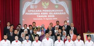 PASKIBRA Oath-Taking Ceremony Marks Indonesian Youth’s Commitment to Nation ahead of Independence Day