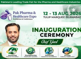 Federal Health Minister Syed Mustafa Kamal to Inaugurate 2-Day Pak Pharma & Healthcare Expo 2026 in Islamabad