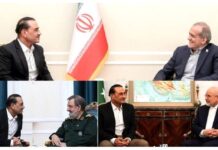 Chief of Defense Forces Pakistan in Tehran Meets President, Supreme Leader of National Security, Speaker Exploring Peace in Middle East