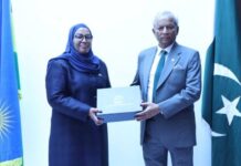 Governor of Sindh province of Pakistan Visits Rwanda High Commission | Sides Discuss Cooperation with Focus on Karachi, the gateway and the Region