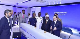 Somalian Defense Minister Visits Weapons Production Departments GIDS, DIPRA and NDU in Pakistan