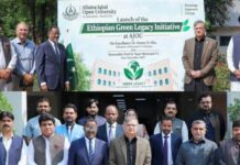Ethiopian Embassy, AIOU Launch Green Legacy, Begin Steps Toward Broader Partnership