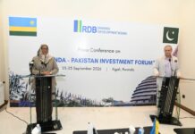 Pakistani business delegation to visit Kigali for Rwanda-Pakistan Investment Forum on 23–25 Sep