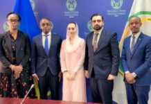 Chairman Senate’s Advisor Misbah Khar Meets Rwanda Senate President, Senior Parliamentary Official