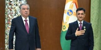 ” Khidmat-e-Shaista ” Award for Ambassador Tajikistan on Enhancing Cooperation with Pakistan