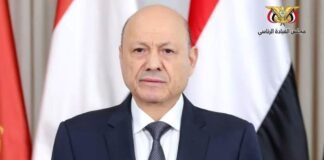 President Al-Alimi Calls upon Friendly Countries to Support Yemen Gov in Confronting the Houthi Coup and in Protecting International Waterways