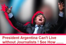 Argentina President Can’t Live without Media : Javier Milei posts more than 35 anti-media hate messages on X per day