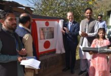 Inauguration Ceremony Held for “The Project for the Improvement of the Link Road in Village Numbal, Tehsil Murree, Punjab” Funded by Japan